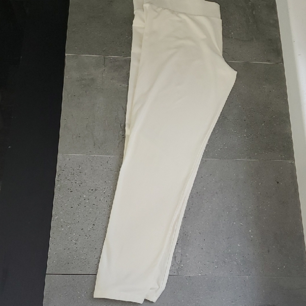 C Established Womens Cream Leggings - Picture 2 of 4